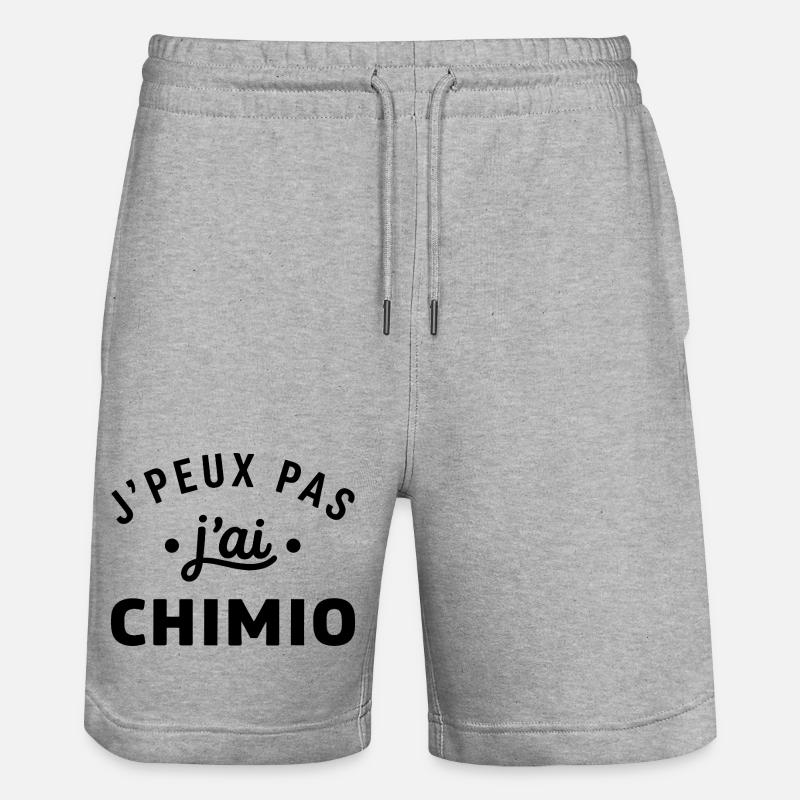 chimio - Short de jogging bio TRAINER Stanley/Stella unisexe - gris chiné