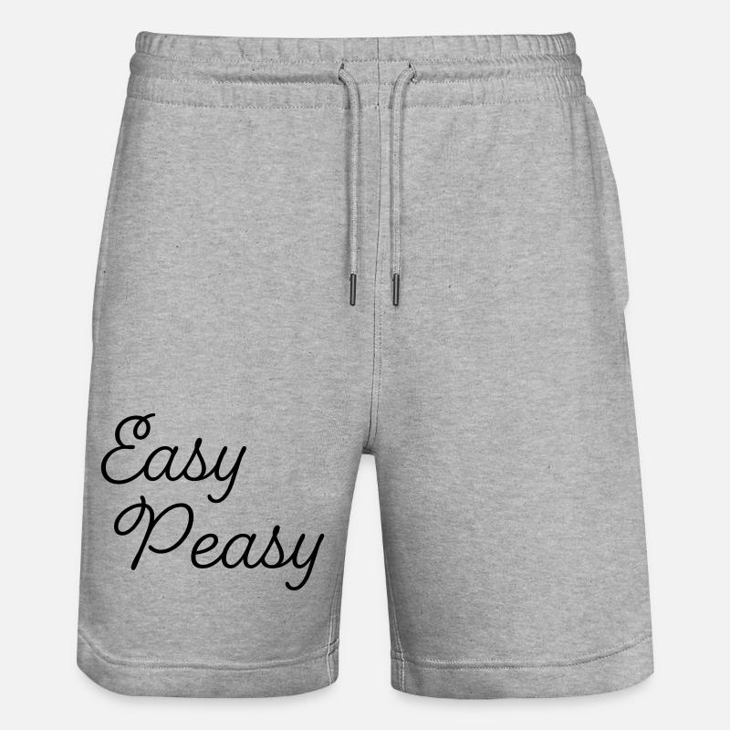 Facilissimo - Pantaloncini da jogger ecologici unisex Trainer di Stanley/Stella - grigio melange