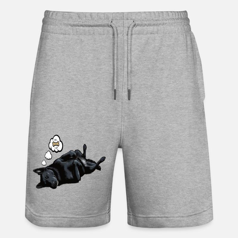 Propriétaire de Black Shepherd - Short de jogging bio TRAINER Stanley/Stella unisexe - gris chiné