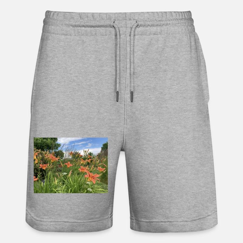 Lis - Short de jogging bio TRAINER Stanley/Stella unisexe - gris chiné