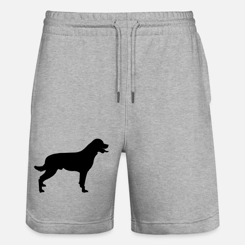 Chien - Short de jogging bio TRAINER Stanley/Stella unisexe - gris chiné