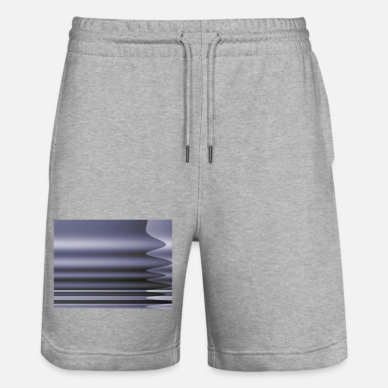 Thulcca - Short de jogging bio TRAINER Stanley/Stella unisexe - gris chiné