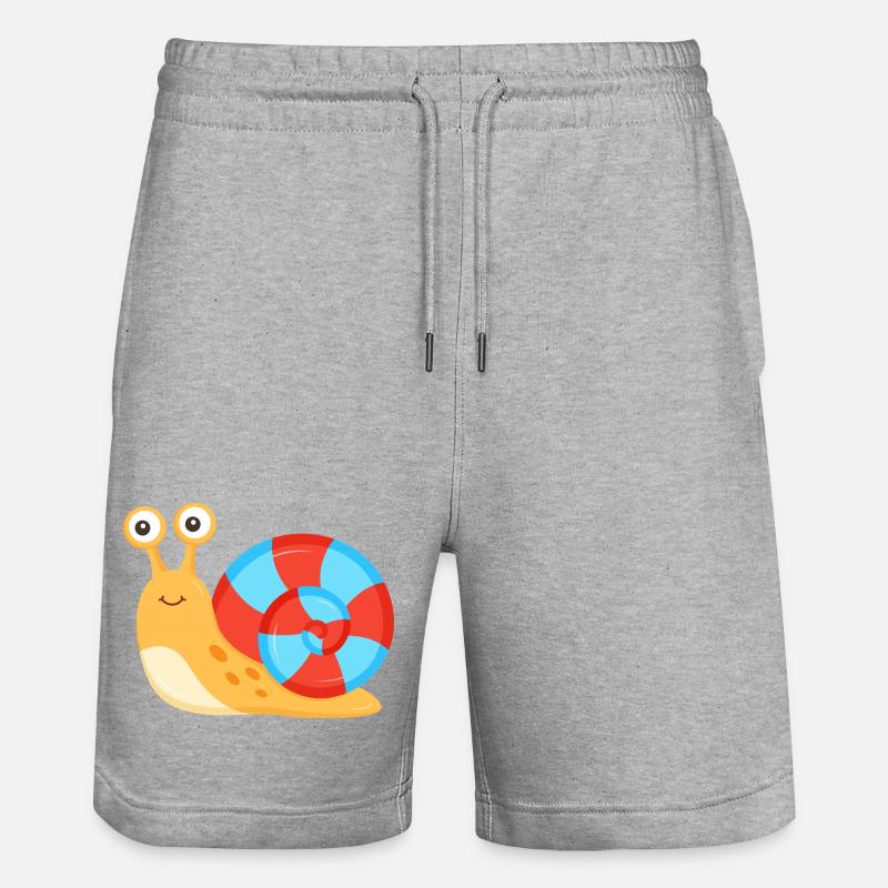 Lumaca Buffa - Pantaloncini da jogger ecologici unisex Trainer di Stanley/Stella - grigio melange