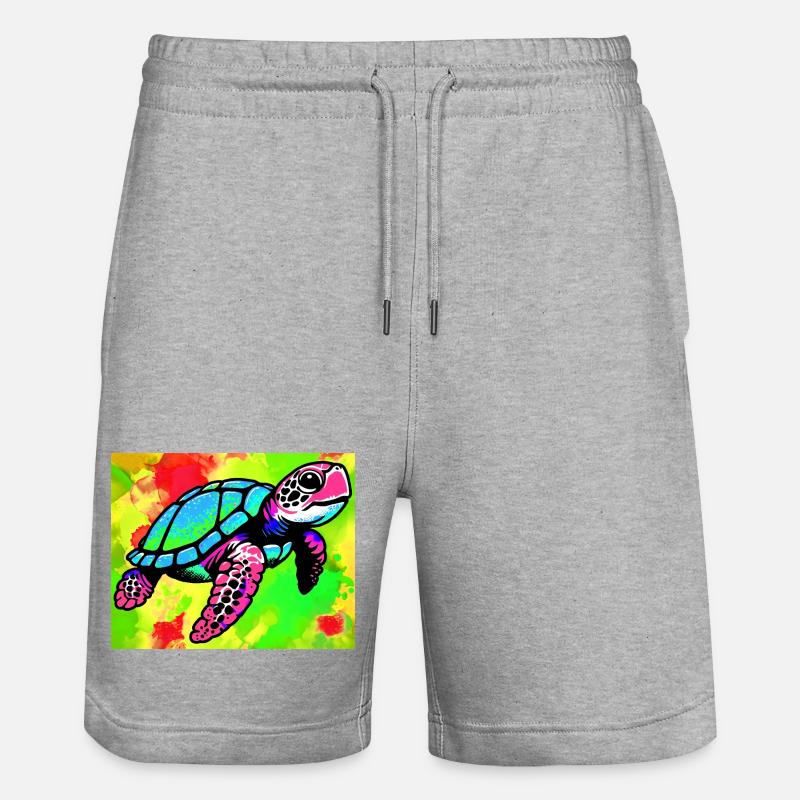 tortue - Short de jogging bio TRAINER Stanley/Stella unisexe - gris chiné