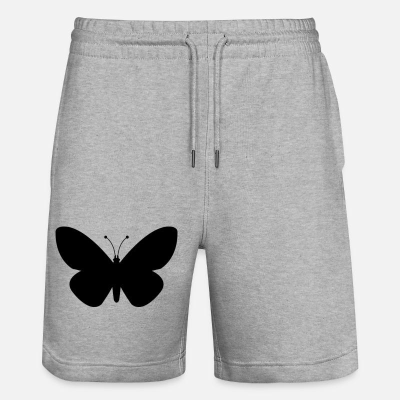 Papillon - Short de jogging bio TRAINER Stanley/Stella unisexe - gris chiné