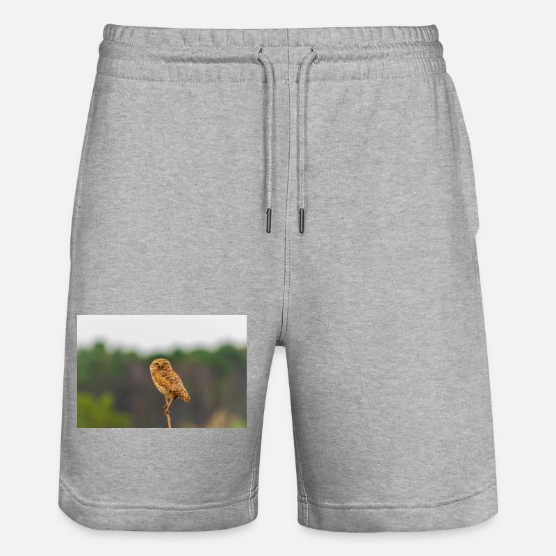 c'est chouette - Short de jogging bio TRAINER Stanley/Stella unisexe - gris chiné