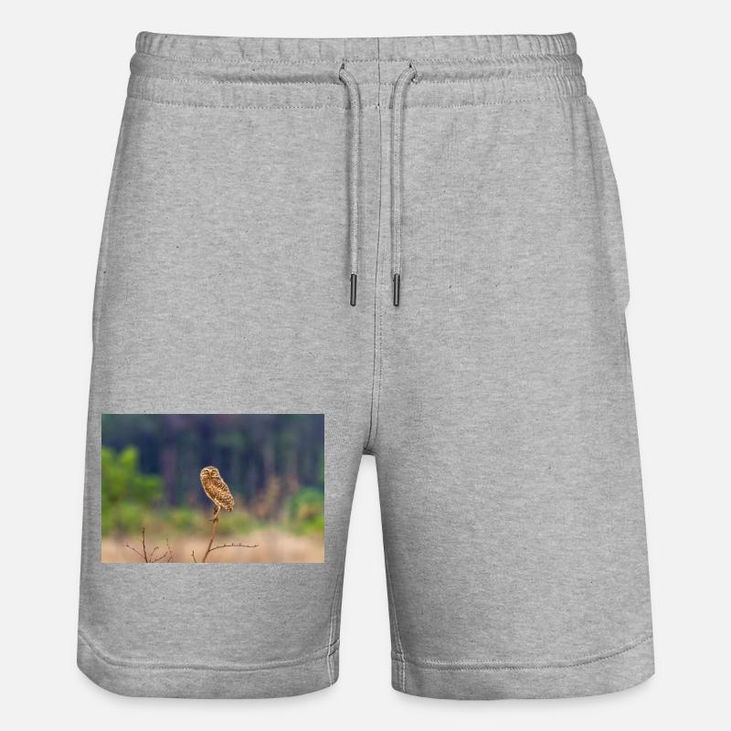 chouette la chouette - Short de jogging bio TRAINER Stanley/Stella unisexe - gris chiné