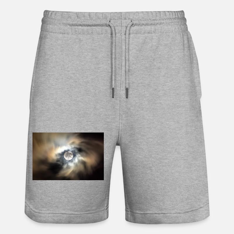 c'est chouette - Short de jogging bio TRAINER Stanley/Stella unisexe - gris chiné