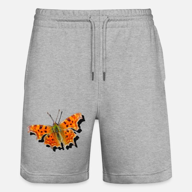 Papillon Orange C-Papillon - Short de jogging bio TRAINER Stanley/Stella unisexe - gris chiné