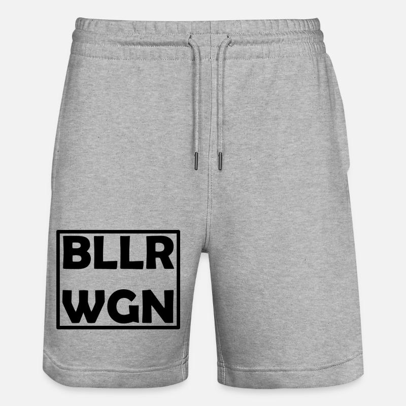 charrette à bras - Short de jogging bio TRAINER Stanley/Stella unisexe - gris chiné