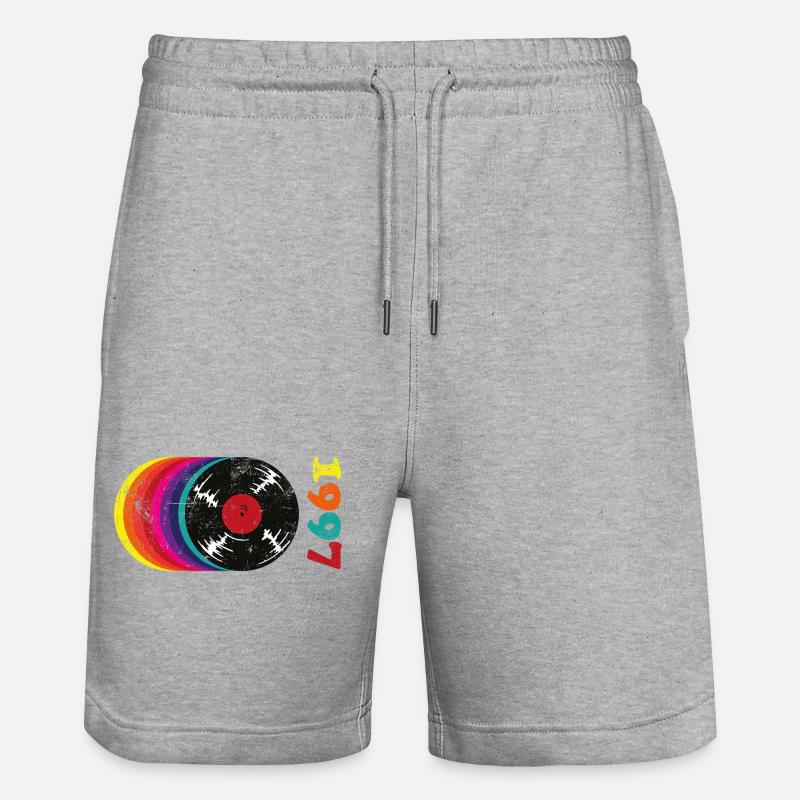 Millésime 1997 - Short de jogging bio TRAINER Stanley/Stella unisexe - gris chiné