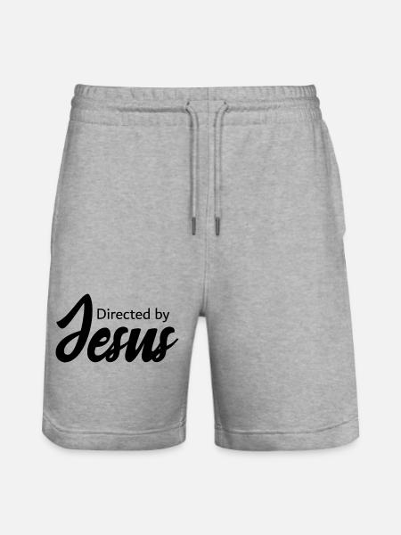 Regie_Jesus - Short de jogging bio TRAINER Stanley/Stella unisexe - gris chiné