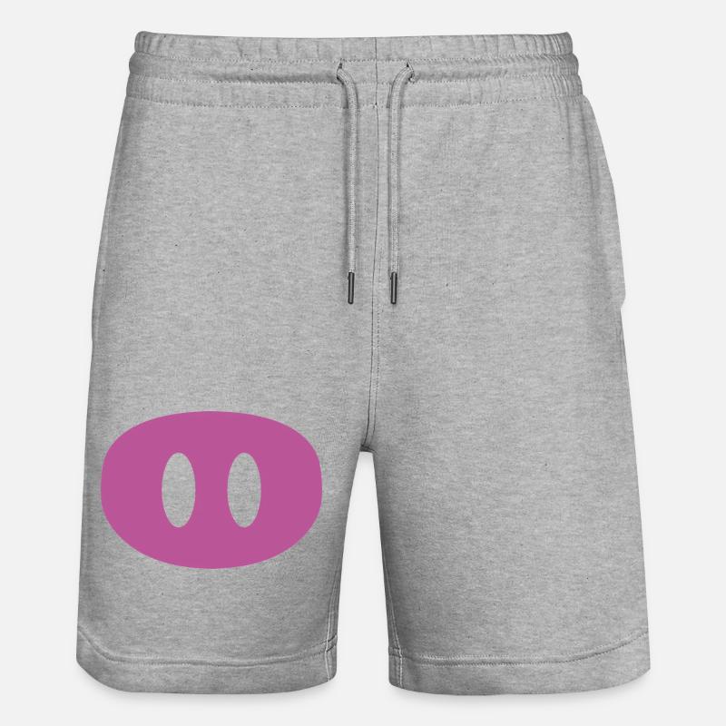 Museau de cochon - Short de jogging bio TRAINER Stanley/Stella unisexe - gris chiné