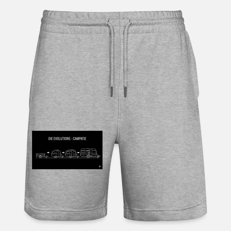 Les évolutions campatie - Short de jogging bio TRAINER Stanley/Stella unisexe - gris chiné