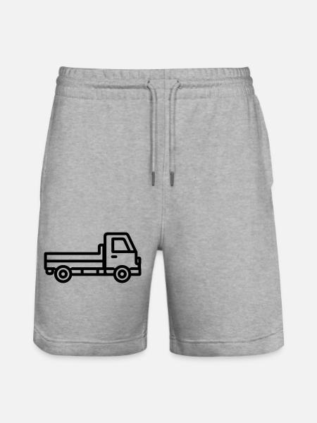 camion - Short de jogging bio TRAINER Stanley/Stella unisexe - gris chiné