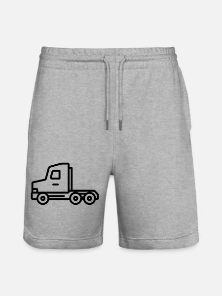camion - Short de jogging bio TRAINER Stanley/Stella unisexe - gris chiné