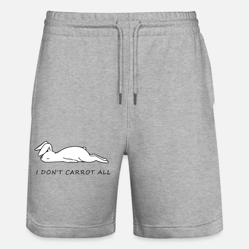 Lapin - Short de jogging bio TRAINER Stanley/Stella unisexe - gris chiné