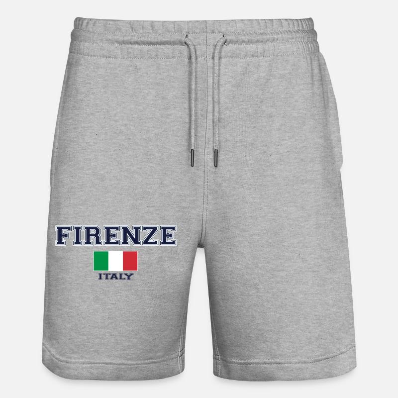 Florence, Florence - Short de jogging bio TRAINER Stanley/Stella unisexe - gris chiné
