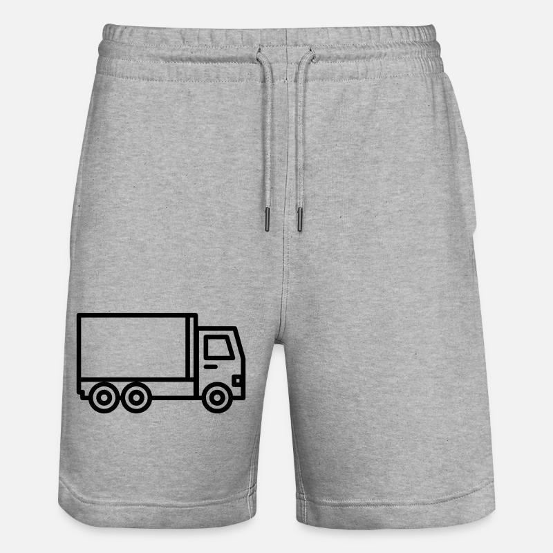 camion - Short de jogging bio TRAINER Stanley/Stella unisexe - gris chiné