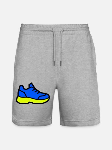 Baskets de course modernes - Short de jogging bio TRAINER Stanley/Stella unisexe - gris chiné