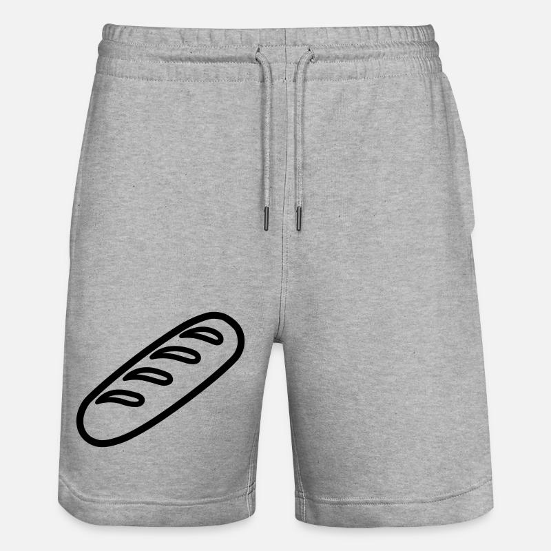 baguette - Short de jogging bio TRAINER Stanley/Stella unisexe - gris chiné