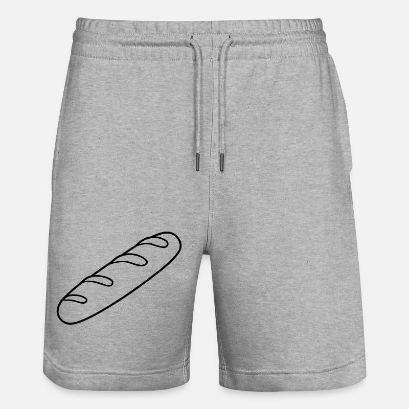baguette - Short de jogging bio TRAINER Stanley/Stella unisexe - gris chiné