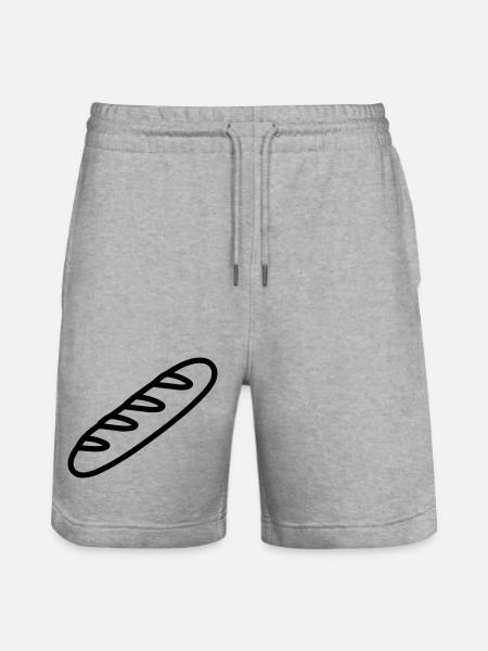 wand - Stanley/Stella Trainer Unisex Organic Jogging Shorts - heather grey
