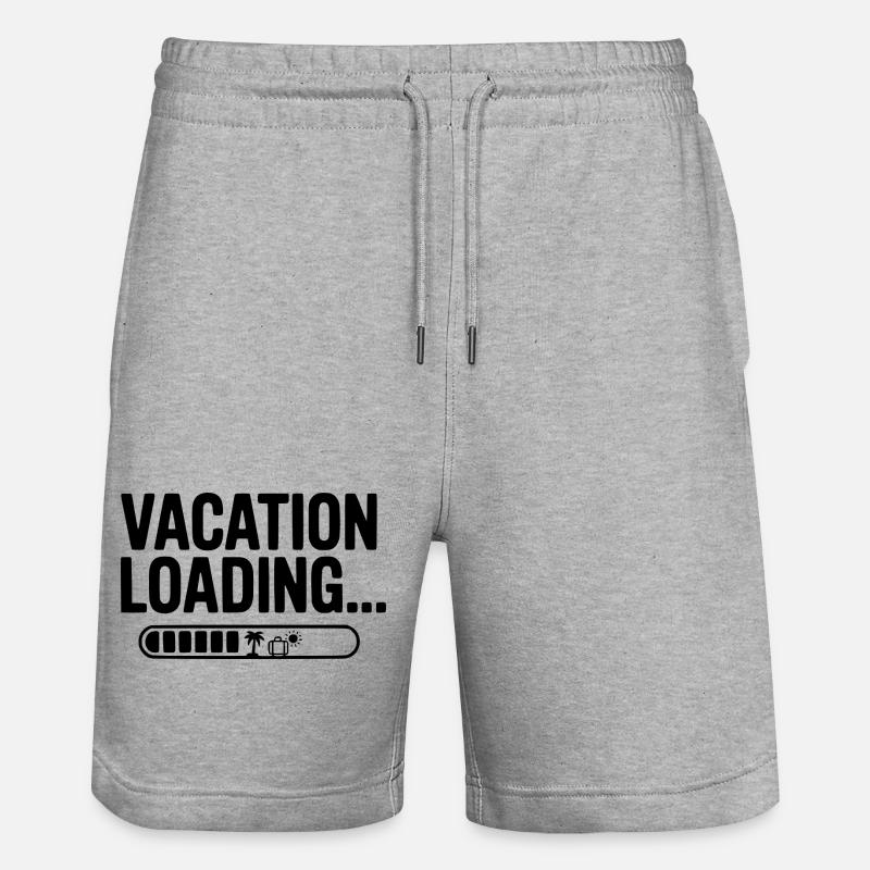 Chargement de vacances... - Short de jogging bio TRAINER Stanley/Stella unisexe - gris chiné
