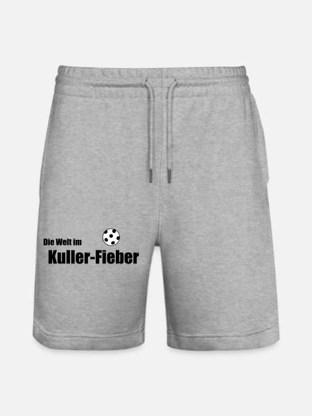 Kuller-Fieber - Stanley/Stella Unisex Bio Joggingshorts Trainer - Grau meliert