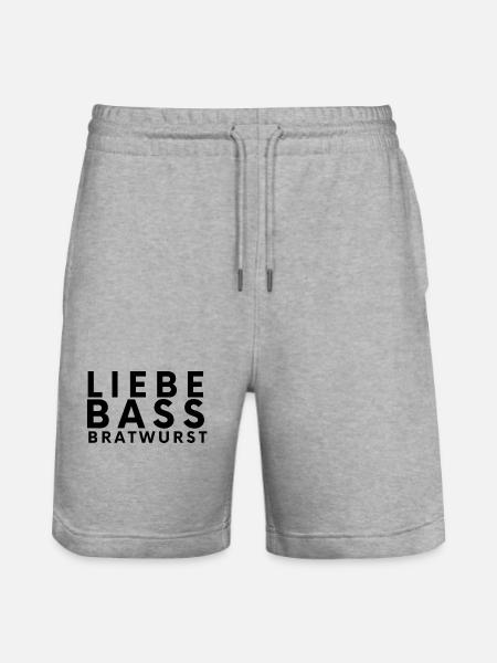 SCHRÜCKTIVAL - Stanley/Stella Unisex Bio Joggingshorts Trainer - Grau meliert