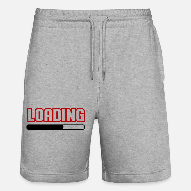 loading - Stanley/Stella Unisex Bio Joggingshorts Trainer  - Grau meliert
