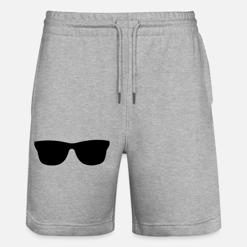 Lunettes de soleil - Short de jogging bio TRAINER Stanley/Stella unisexe - gris chiné