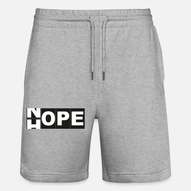 Hope Non - Short de jogging bio TRAINER Stanley/Stella unisexe - gris chiné