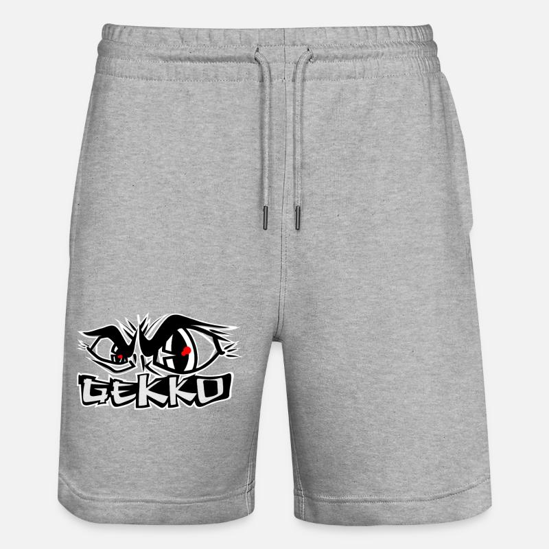 Keine Angst - Stanley/Stella Unisex Bio Joggingshorts Trainer - Grau meliert