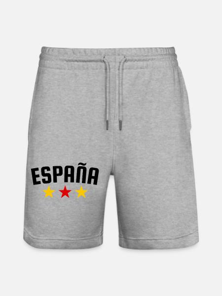 Conception Espagne 3 étoiles - Short de jogging bio TRAINER Stanley/Stella unisexe - gris chiné