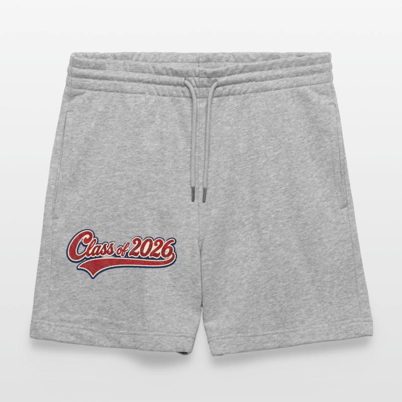 Klasse 2026 Retro Script Stanley/Stella Unisex Bio Joggingshorts Trainer 