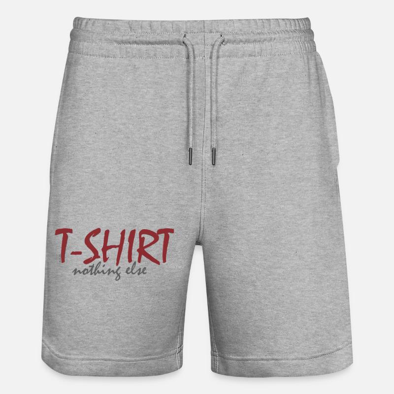 T-shirt, rien d’autre - Short de jogging bio TRAINER Stanley/Stella unisexe - gris chiné