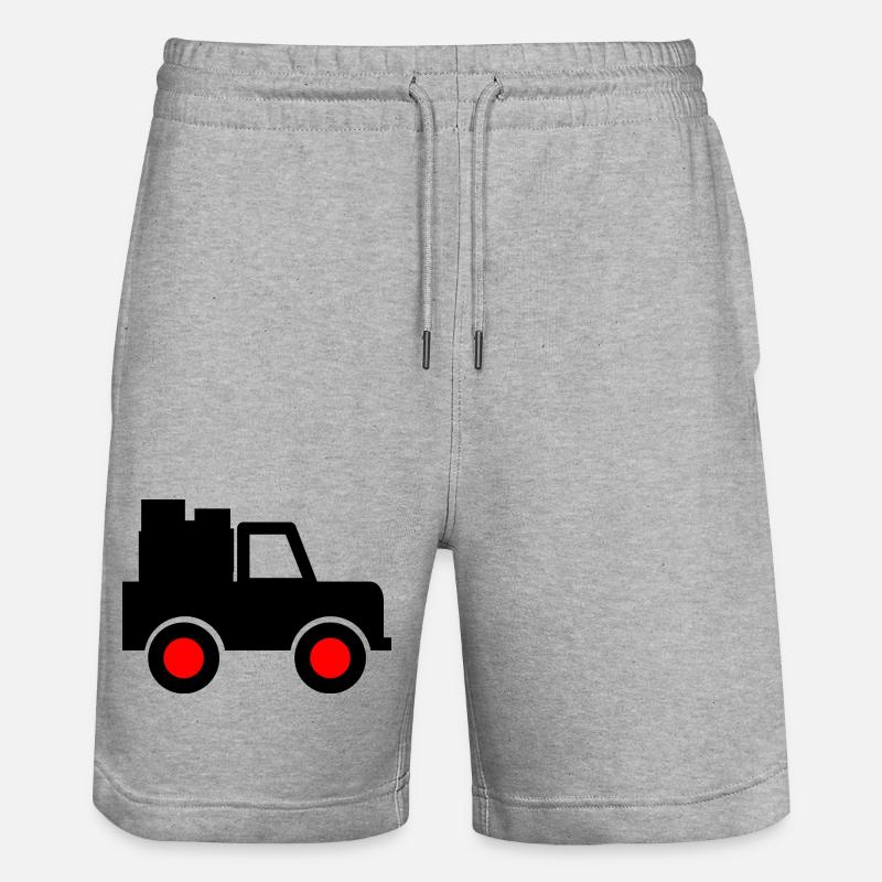 Auto - Stanley/Stella Unisex Bio Joggingshorts Trainer  - Grau meliert