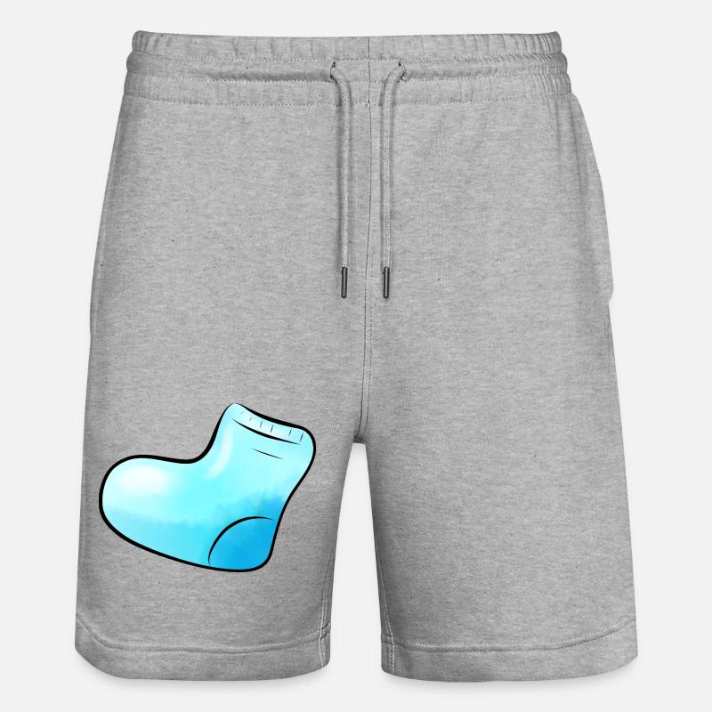 Blue Sock - Short de jogging bio TRAINER Stanley/Stella unisexe - gris chiné