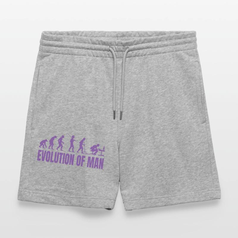 Programmierer Computerfreak Evolution Retro Stanley/Stella Unisex Bio Joggingshorts Trainer 