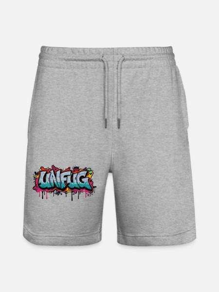 espièglerie - Short de jogging bio TRAINER Stanley/Stella unisexe - gris chiné