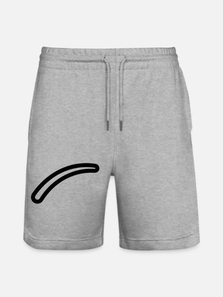 boomerang - Stanley/Stella Trainer Unisex Organic Jogging Shorts - heather grey
