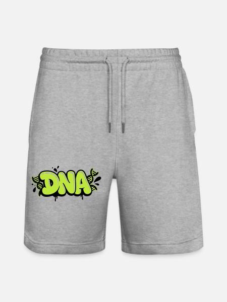 Graffiti de lettrage ADN - Short de jogging bio TRAINER Stanley/Stella unisexe - gris chiné