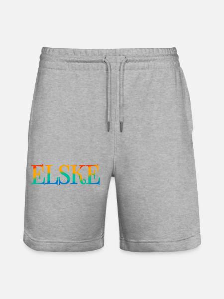 Elske - Stanley/Stella Unisex Bio Joggingshorts Trainer - Grau meliert