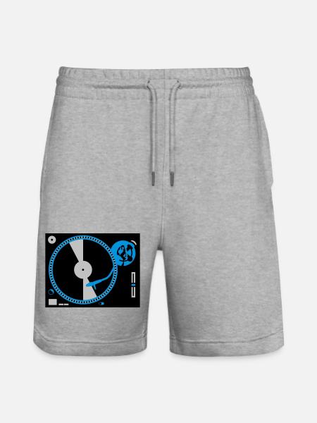 turntables - Short de jogging bio TRAINER Stanley/Stella unisexe - gris chiné