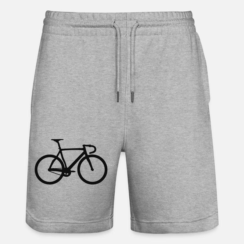 bicyclette de course - Short de jogging bio TRAINER Stanley/Stella unisexe - gris chiné