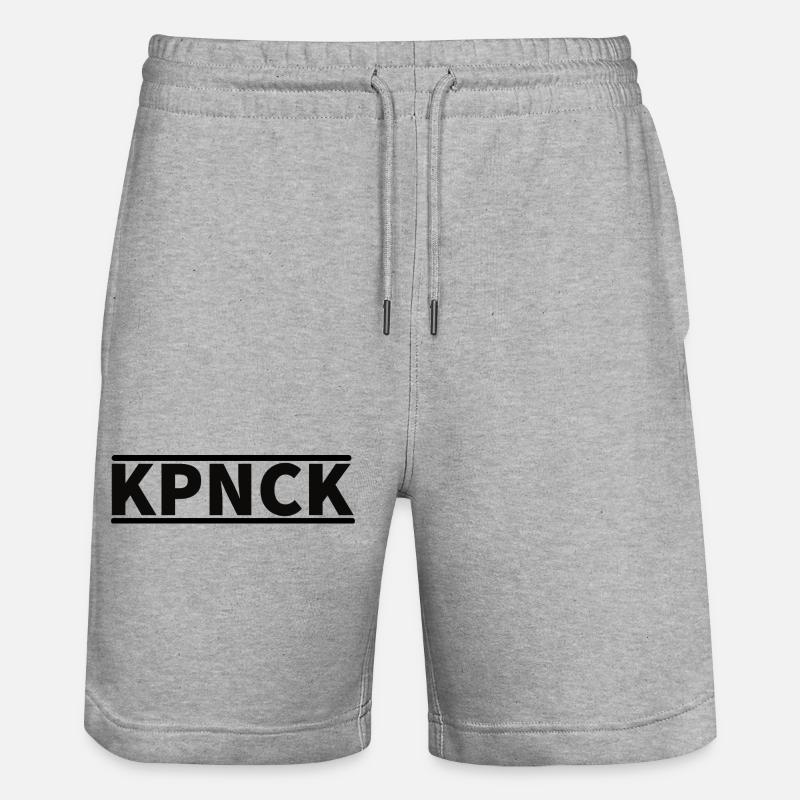 Köpenick KPNCK Berlin Stadt Design - Short de jogging bio TRAINER Stanley/Stella unisexe - gris chiné