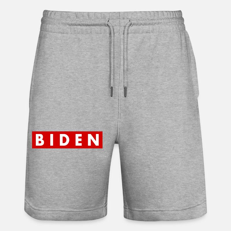 Biden - Short de jogging bio TRAINER Stanley/Stella unisexe - gris chiné