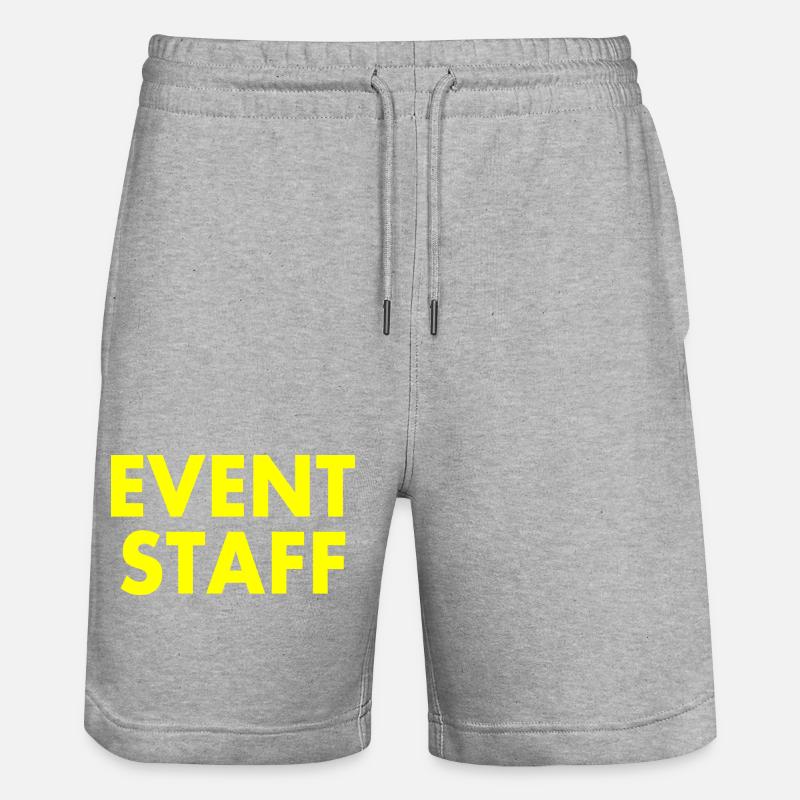 Event staff - Short de jogging bio TRAINER Stanley/Stella unisexe - gris chiné