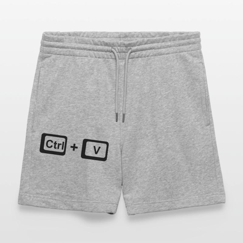 CTRL + V / Kinder Geschenk zu Vatertag / Muttertag Stanley/Stella Unisex Bio Joggingshorts Trainer 